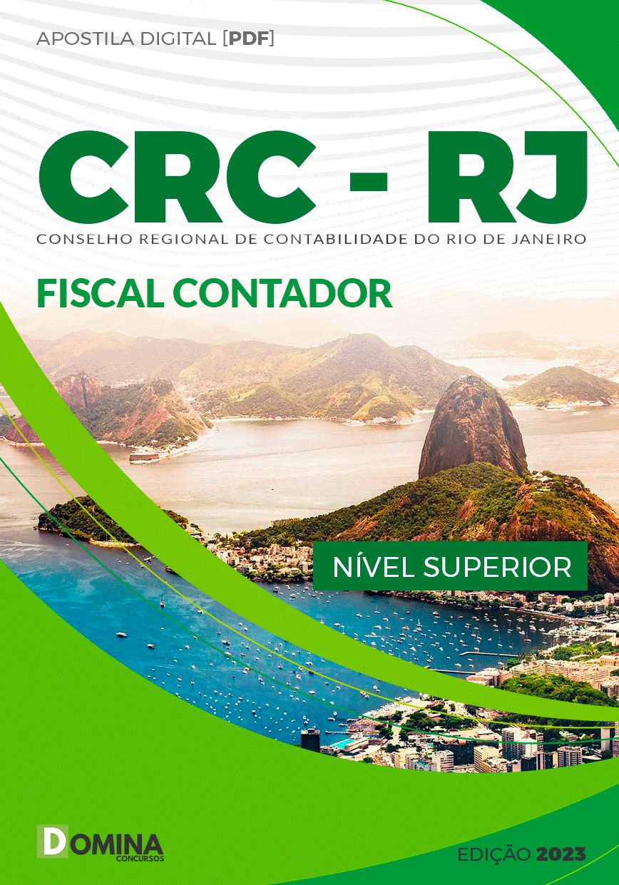 Apostila Concurso CRC RJ 2023 Fiscal Contador