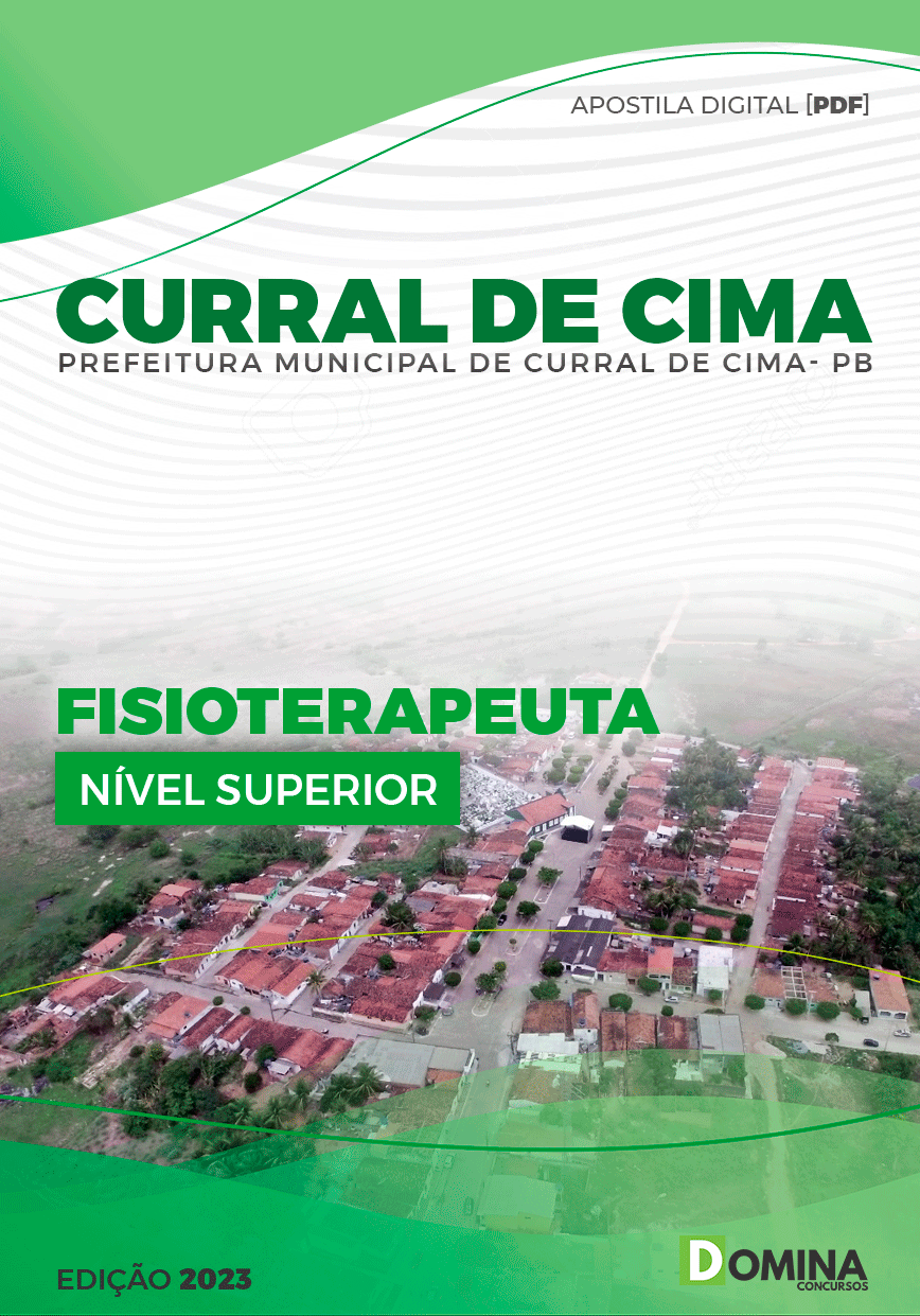 Apostila Concurso Pref Curral de Cima PB 2023 Fisioterapeuta