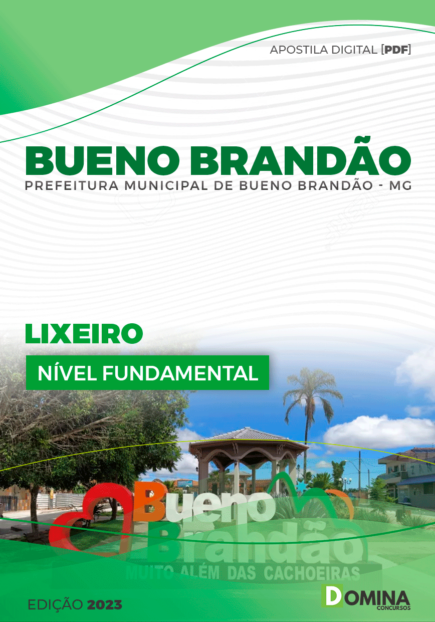 Apostila Pref Bueno Brandão MG 2024 Lixeiro
