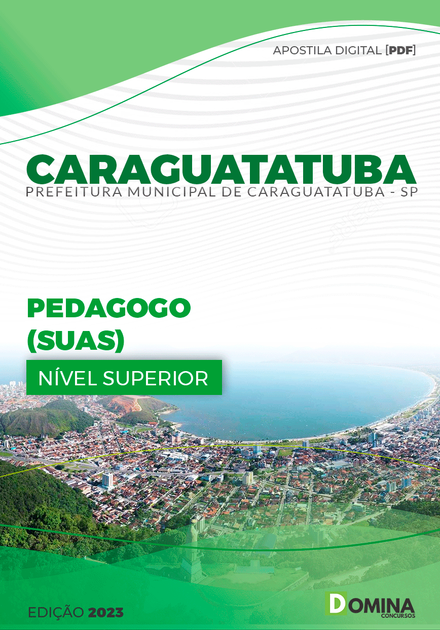 Apostila Pref Caraguatatuba SP 2024 Pedagogo