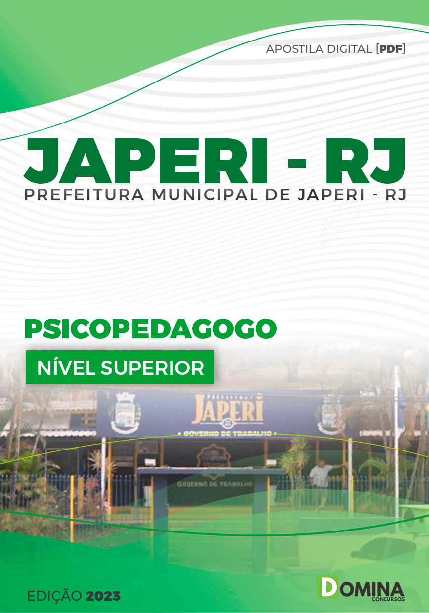 Apostila Concurso Pref Japeri RJ 2023 Psicopedagogo