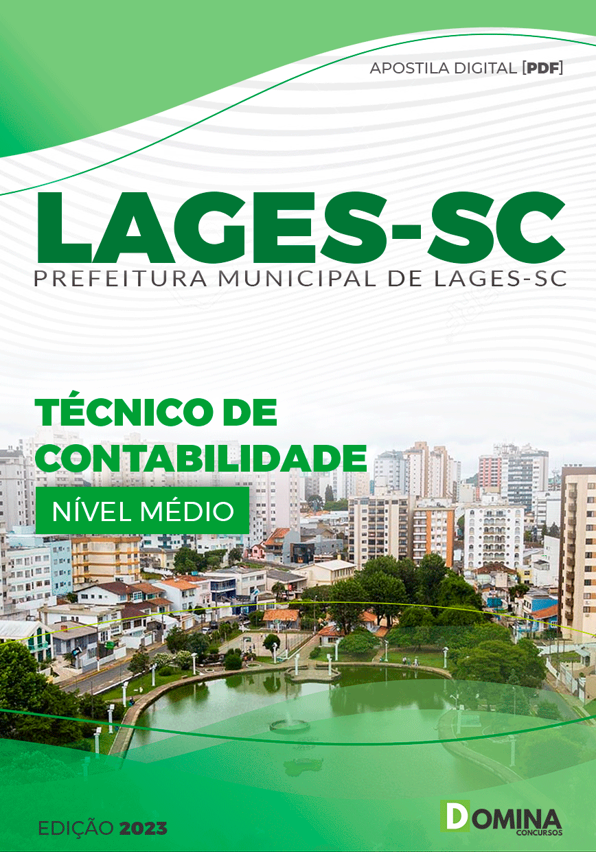 Apostila Concurso Pref Lages SC 2023 Técnico Contabilidade