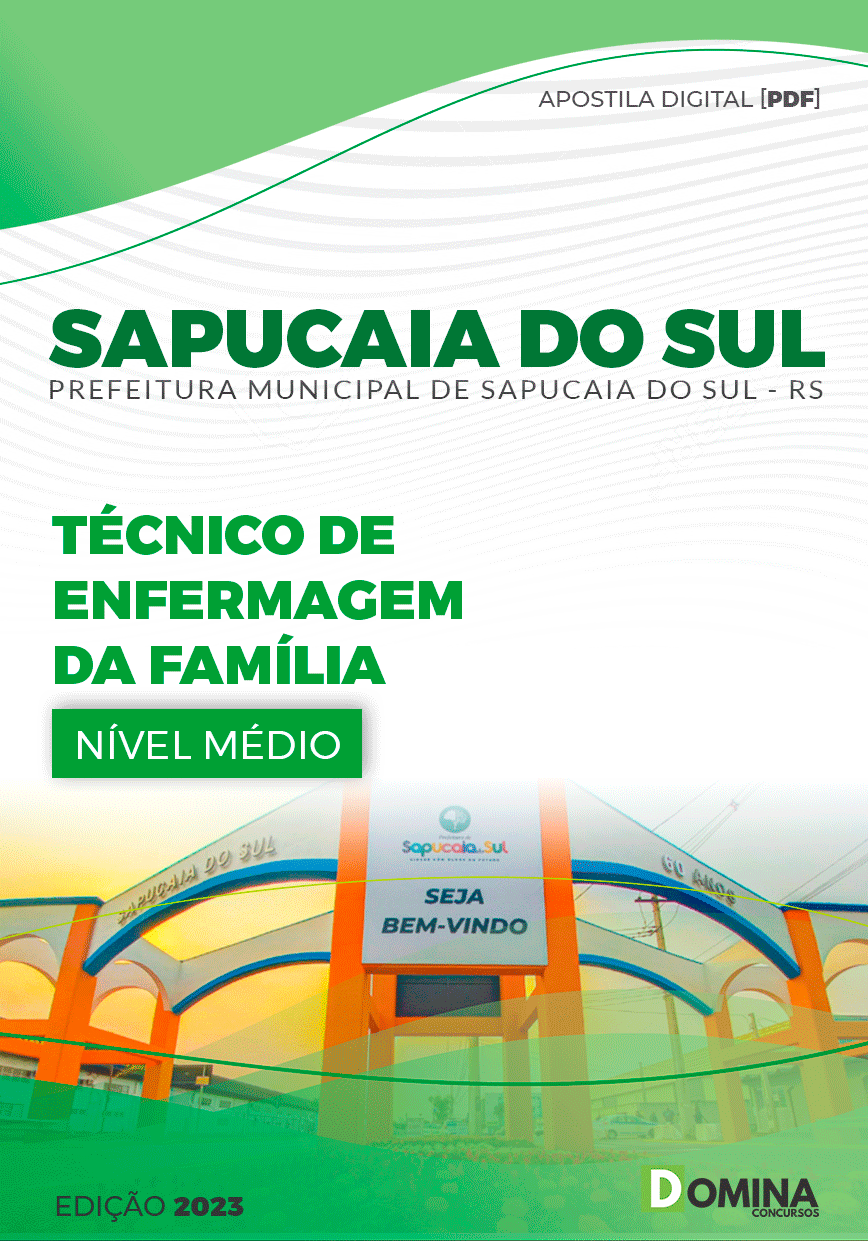 Apostila Pref Sapucaia do Sul RS 2023 Técnico Enfermagem Saúde Família