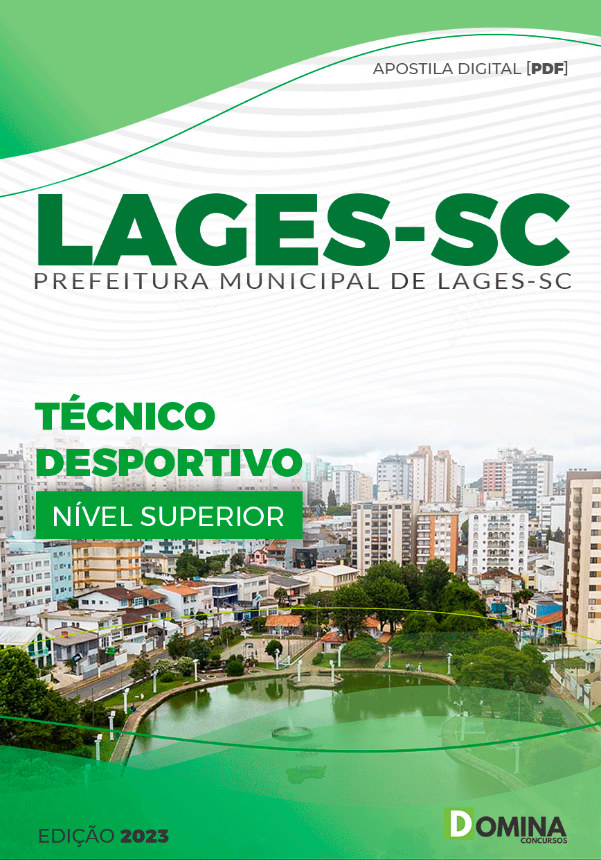 Apostila Concurso Pref Lages SC 2023 Técnico Desportivo