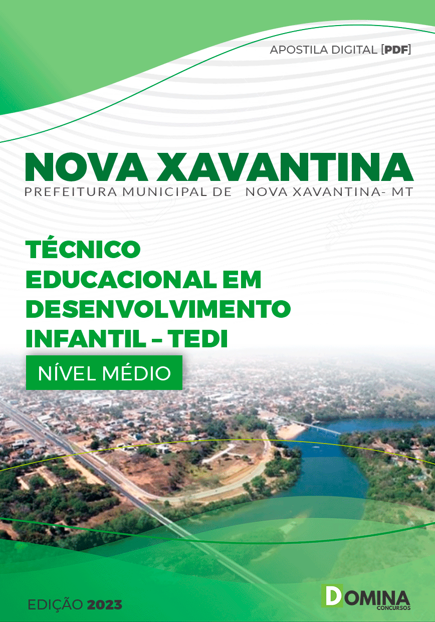 Pref Nova Xavantina MT 2023 Técnico Educacional Infantil