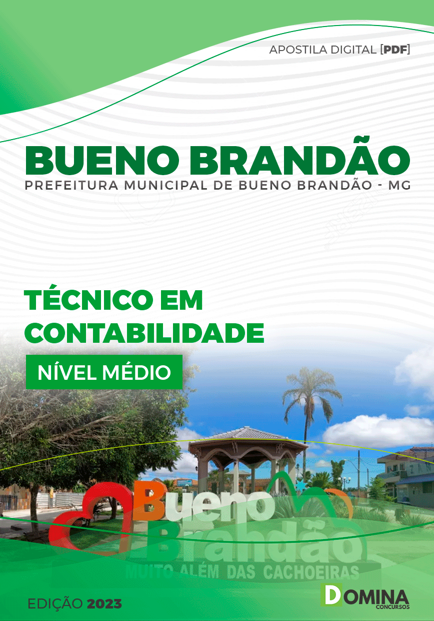 Apostila Pref Bueno Brandão MG 2024 Técnico Contabilidade