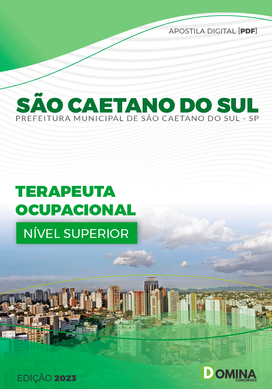 Apostila Pref São Caetano do Sul SP 2023 Terapeuta Ocupacional