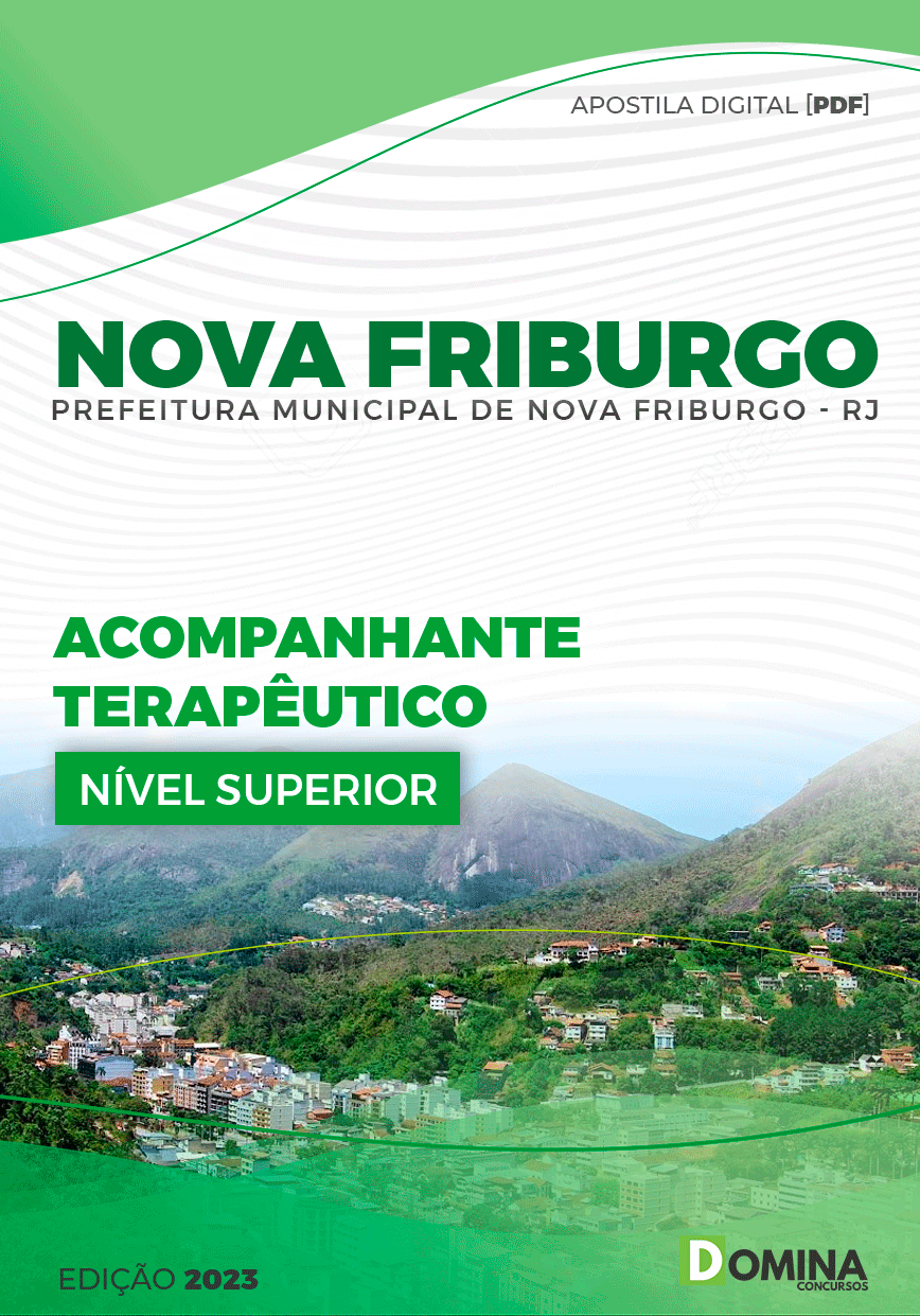 Apostila Pref Nova Friburgo RJ 2023 Acompanhante Terapêutico