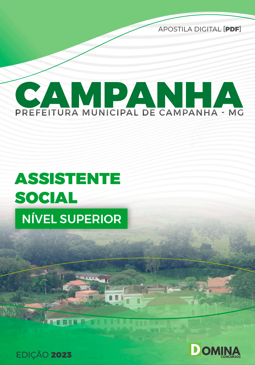 Apostila Concurso Pref Campanha MG 2024 Assistente Social