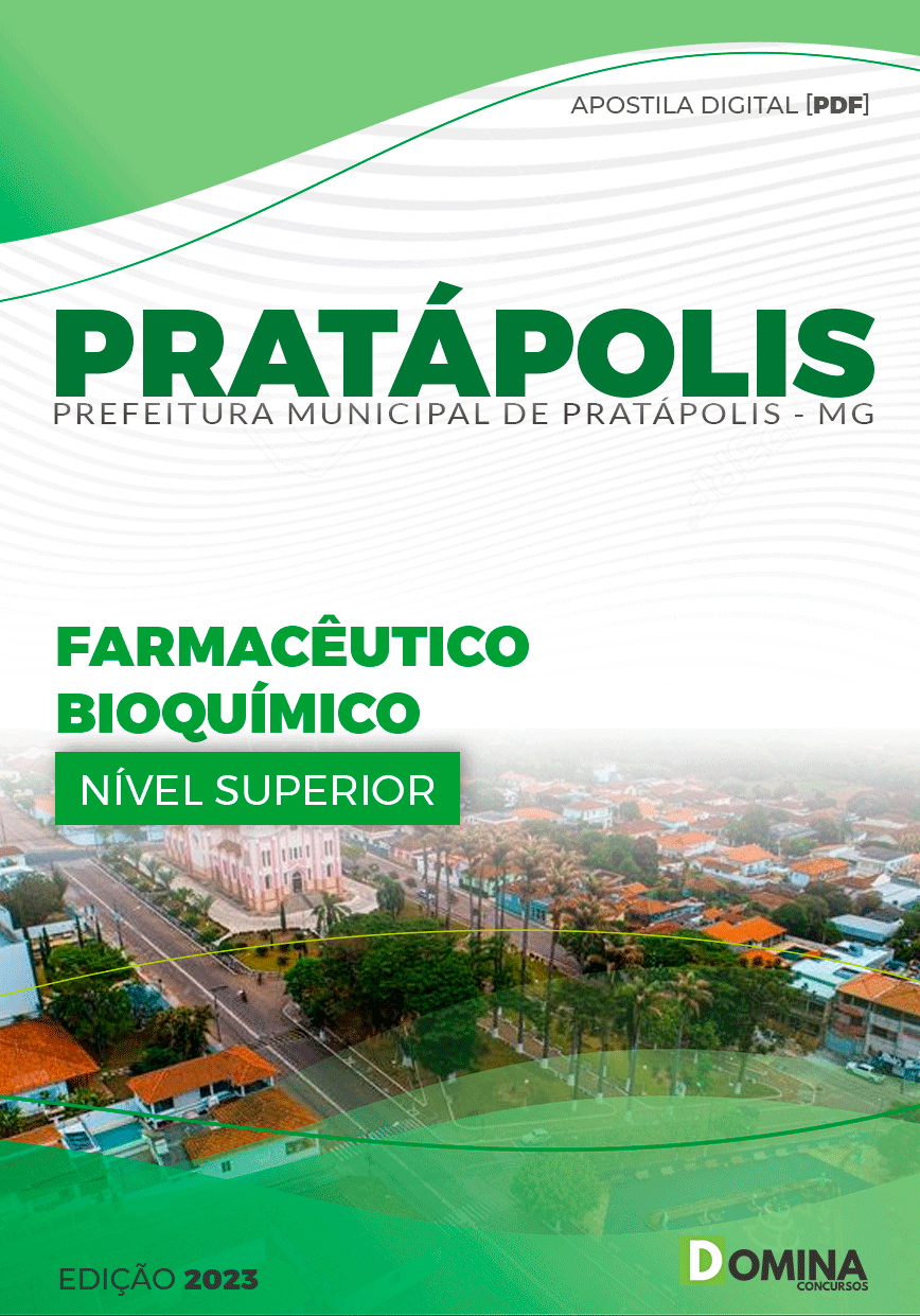 Apostila Pref Pratápolis MG 2023 Farmacêutico Bioquímico