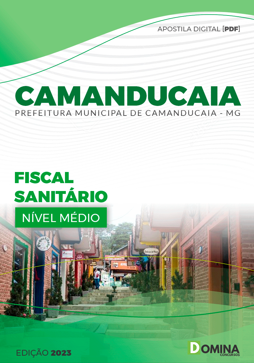 Apostila Pref Camanducaia MG 2024 Fiscal Sanitário