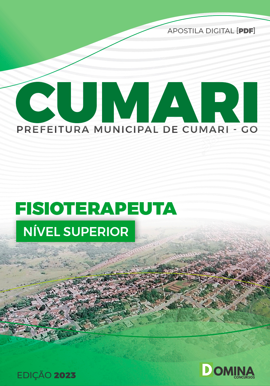 Apostila Concurso Pref Cumari GO 2024 Fisioterapeuta