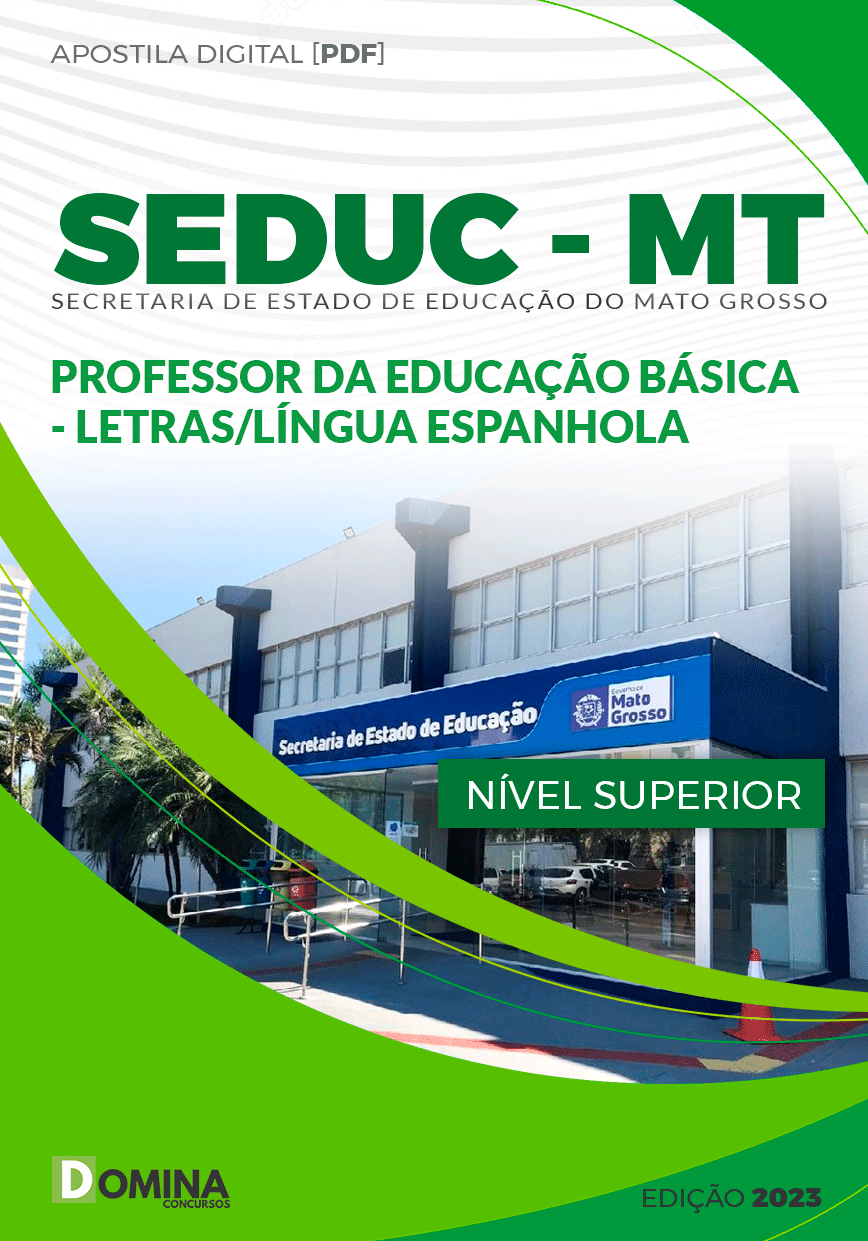 Apostila SEDUC MT Professor Língua Espanhola