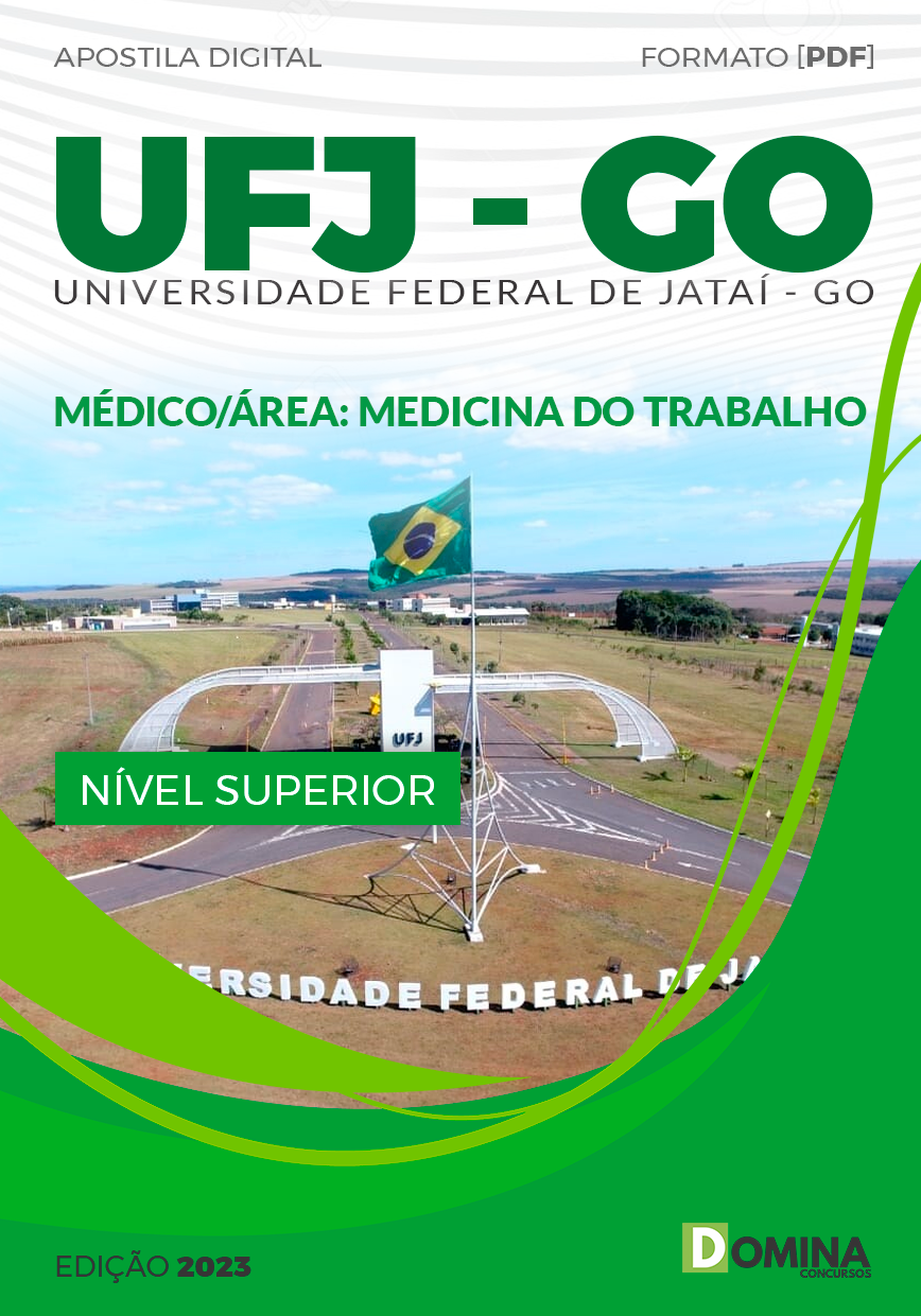 Apostila Concurso Público UFJ GO 2023 Médico Medicina Trabalho