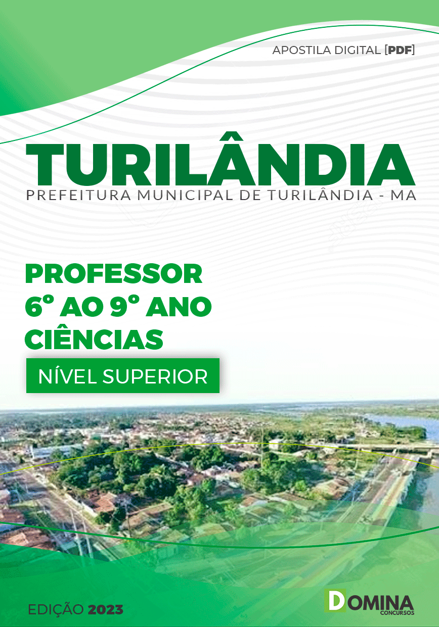 Apostila Pref Turilândia MA 2024 Professor 6º Ao 9º Ciências