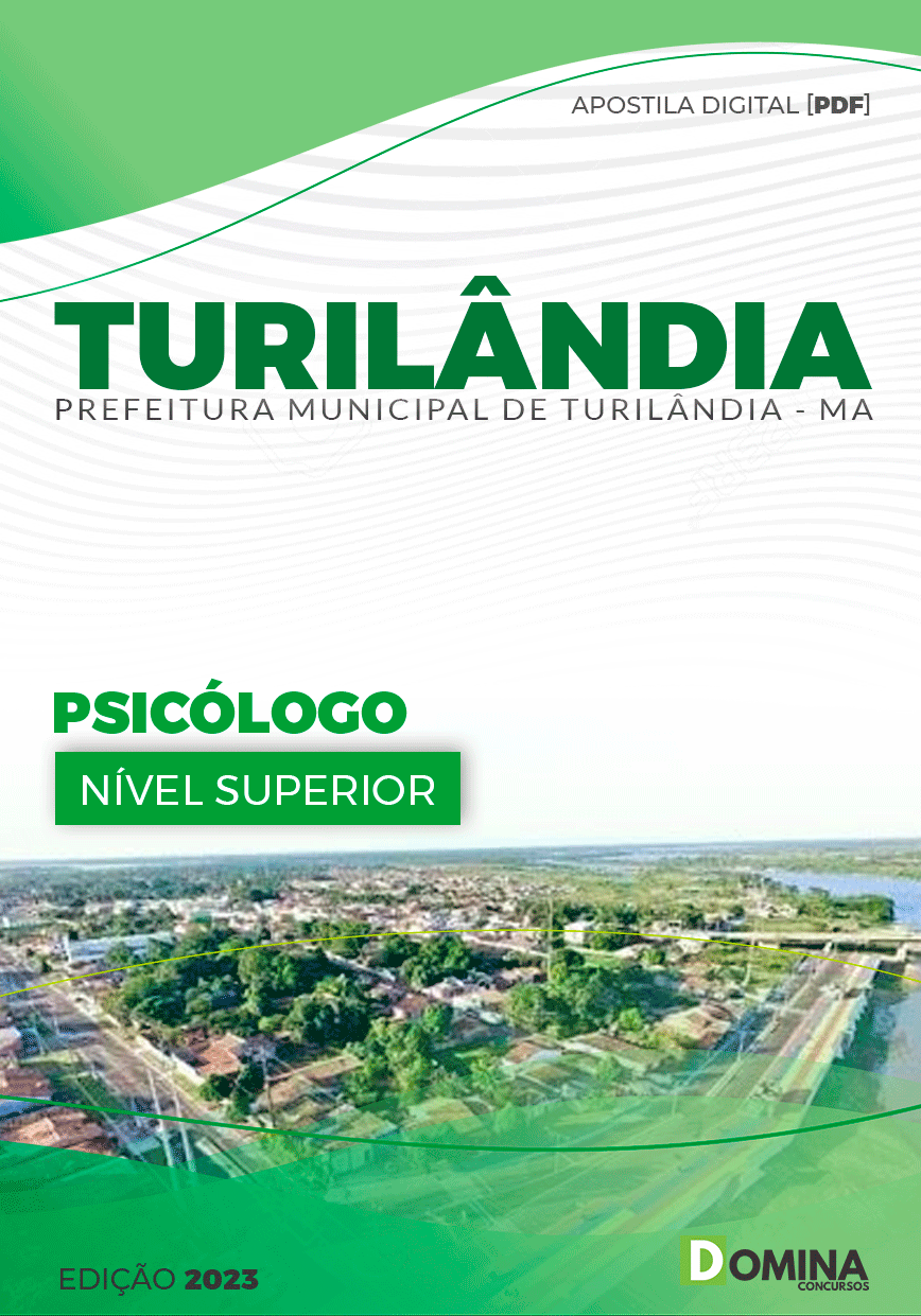 Apostila Concurso Pref Turilândia MA 2024 Psicólogo