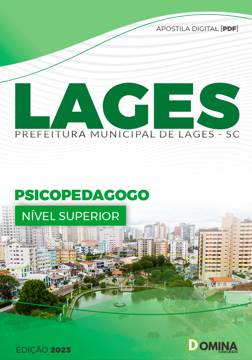 Apostila Concurso Pref Lages SC 2023 Psicopedagogo