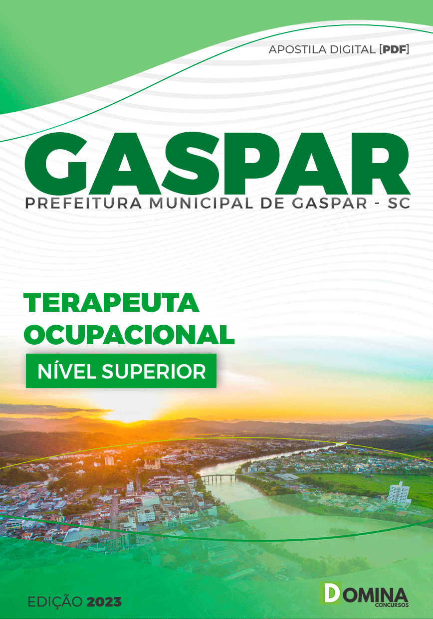 Apostila Pref Gaspar SC 2023 Terapeuta Ocupacional