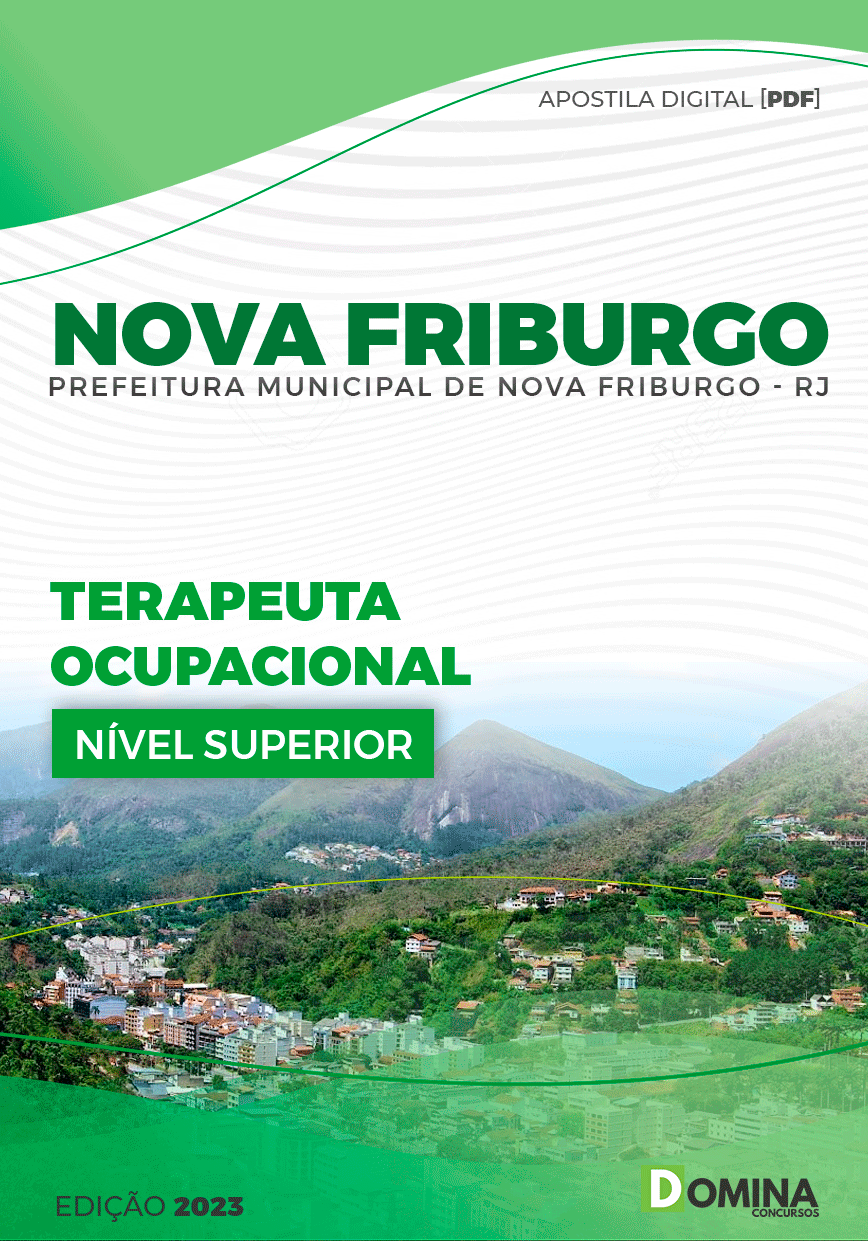 Apostila Pref Nova Friburgo RJ 2023 Terapeuta Ocupacional