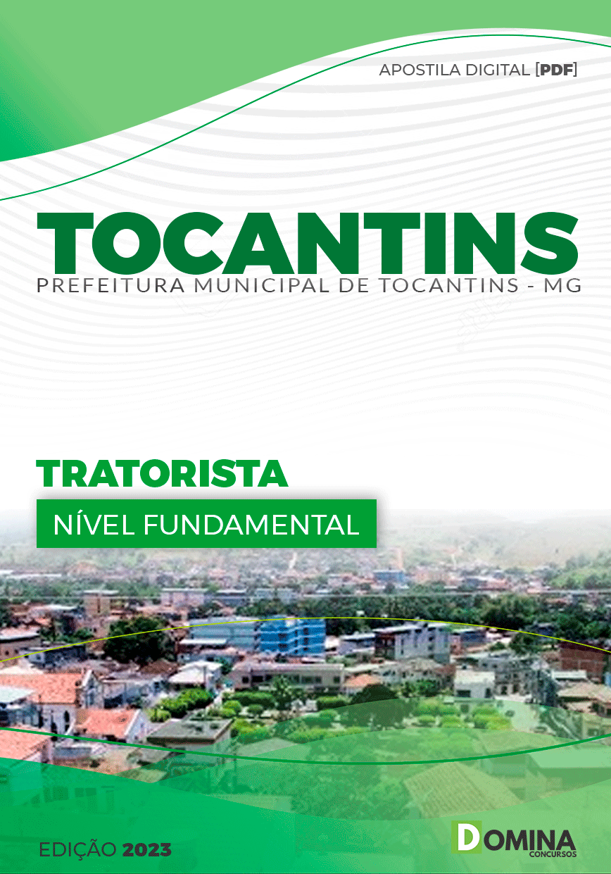 Apostila Concurso Pref Tocantins MG 2024 Tratorista
