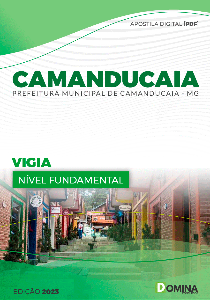 Apostila Concurso Pref Camanducaia MG 2024 Vigia