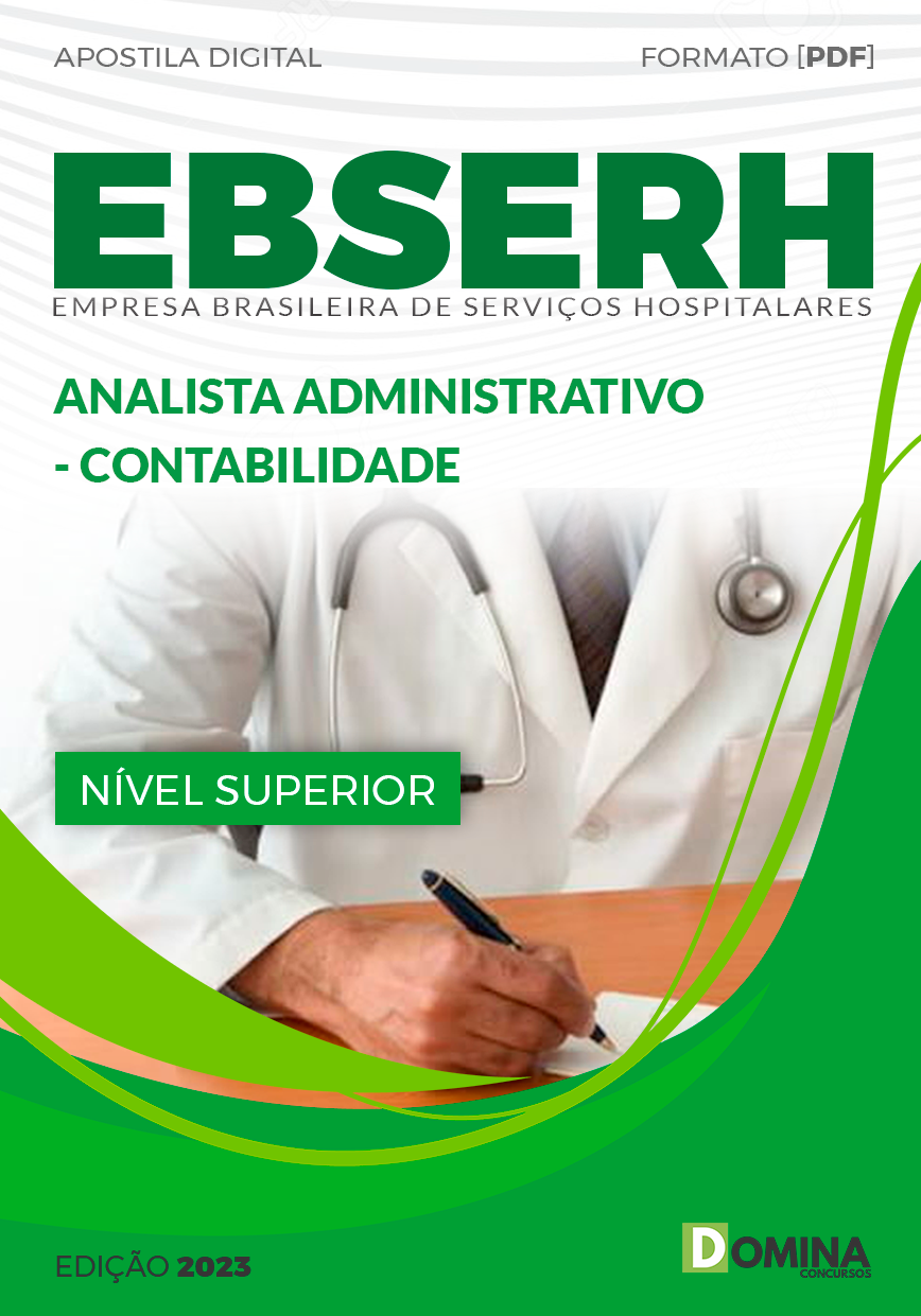 Apostila EBSERH 2023 Analista Administrativo Contabilidade