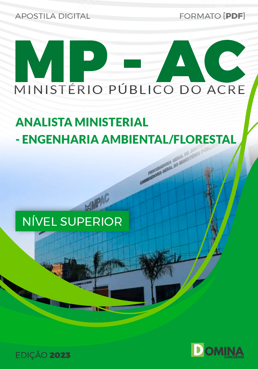 Apostila MP SP 2023 Analista Técnico Engenheiro Ambiental