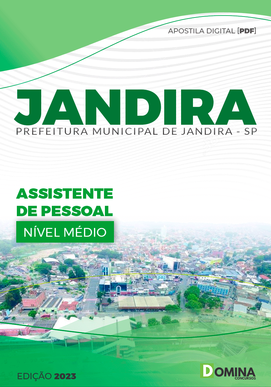 Apostila Concurso Pref Jandira SP 2023 Assistente Pessoal