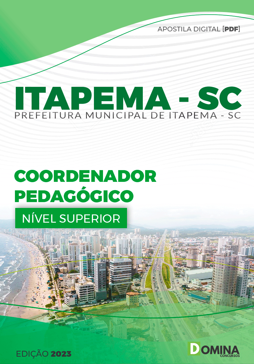 Apostila Pref Itapema SC 2023 Coordenador Pedagógico