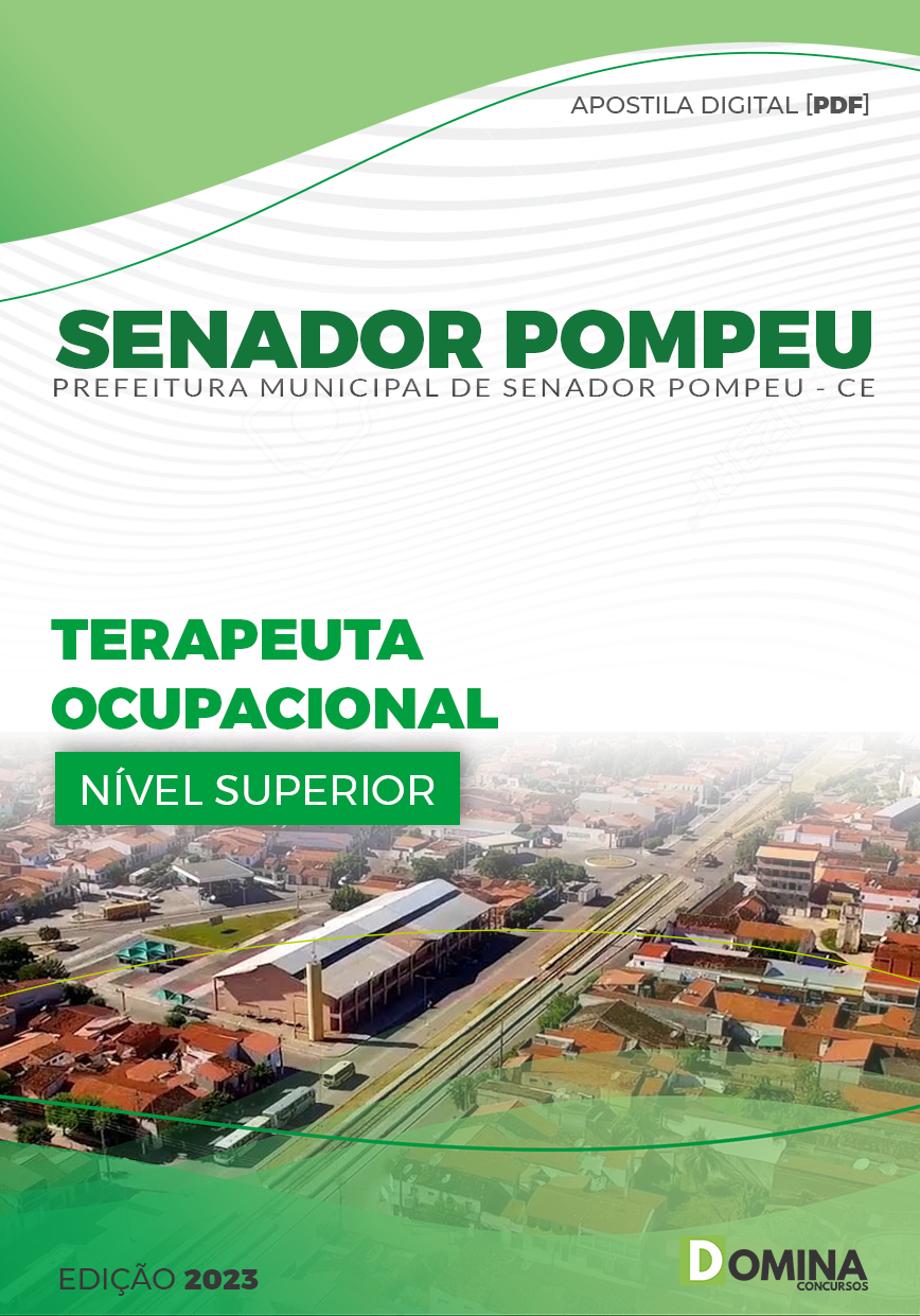 Apostila Pref Senador Pompeu CE 2023 Terapeuta Ocupacional