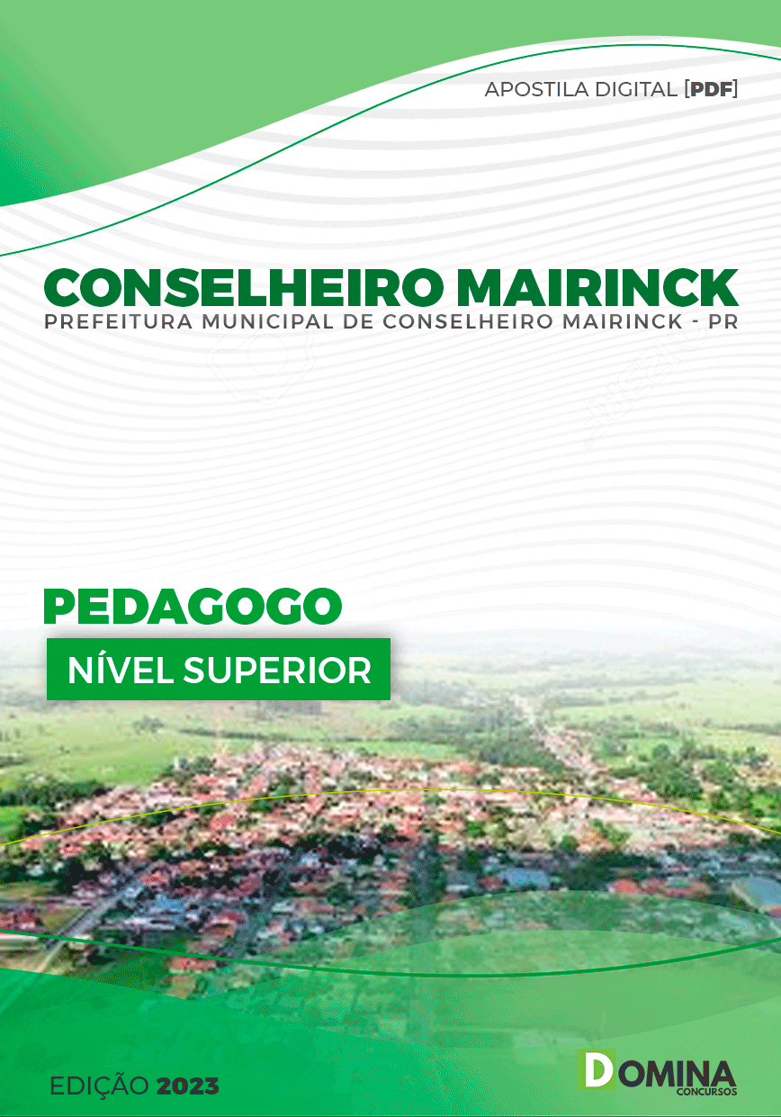 Pref Conselheiro Mairinck PR 2023 Pedagogo