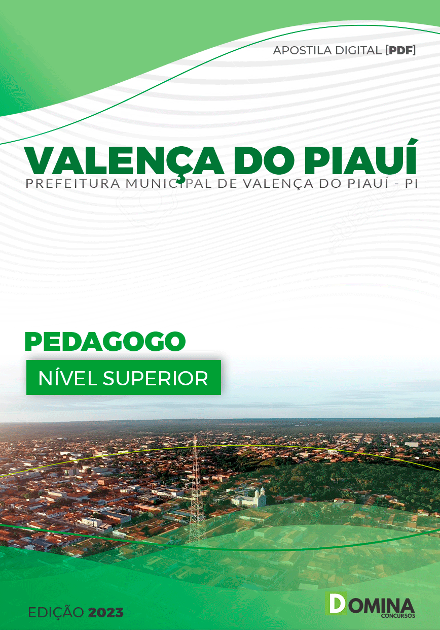 Apostila Concurso Pref Valença PI 2023 Pedagogo