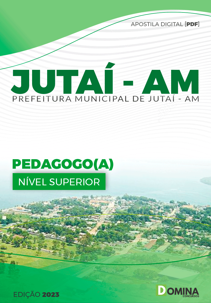 Apostila Concurso Pref Jutaí AM 2024 Pedagogo