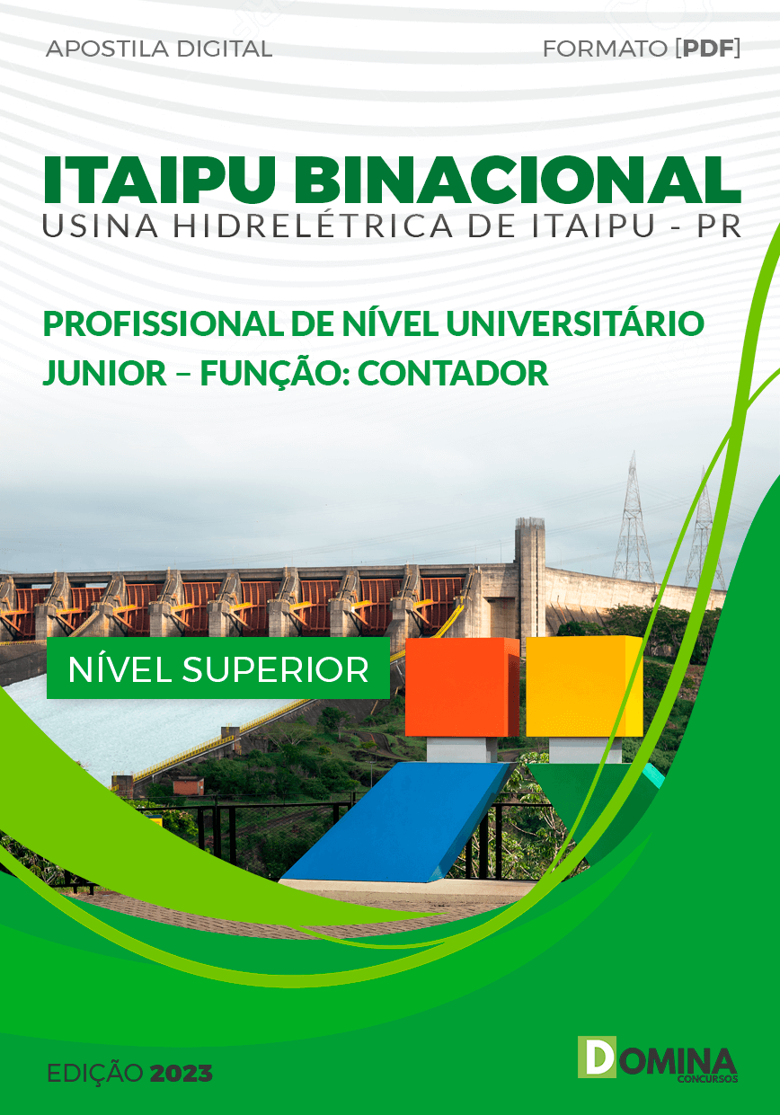 Apostila ITAIPU BINACIONAL PR 2023 Contador