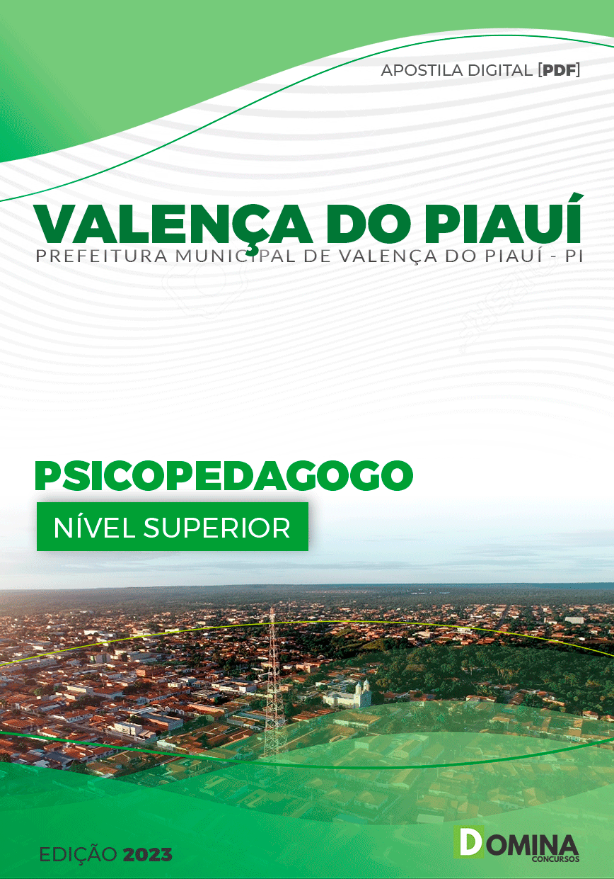 Apostila Concurso Pref Valença PI 2023 Psicopedagogo