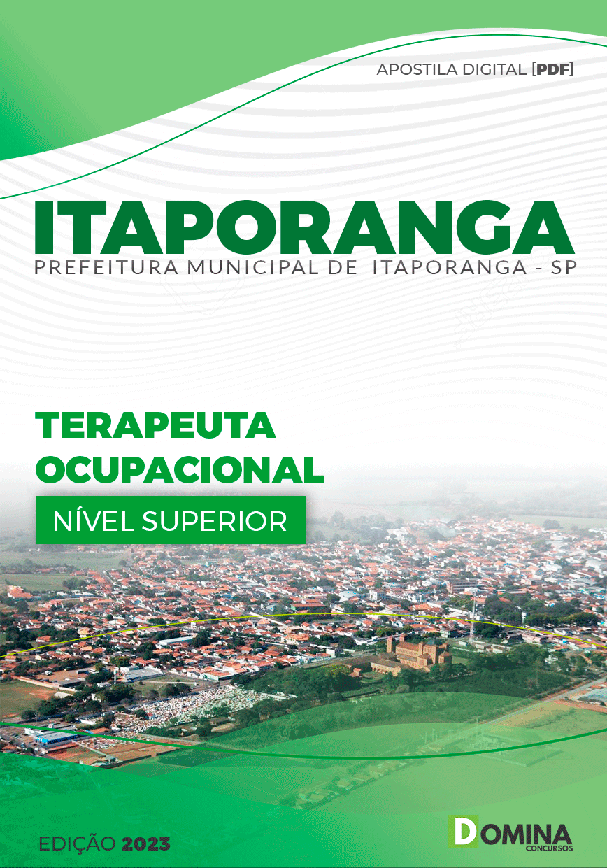 Apostila Concurso Pref Itaporanga SP 2024 Terapeuta Ocupacional