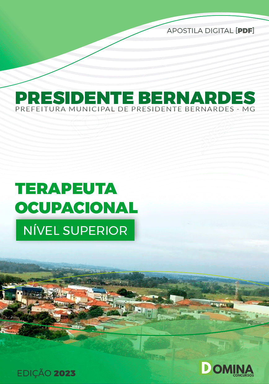 Pref Presidente Bernardes MG 2023 Terapeuta Ocupacional