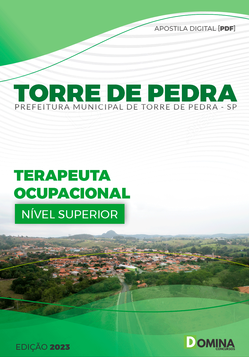 Apostila Pref Torre de Pedra SP 2023 Terapeuta Ocupacional