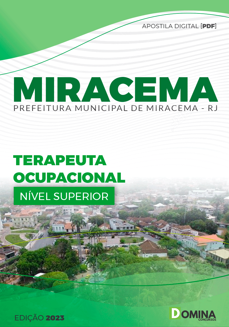 Apostila Pref Miracema RJ 2023 Terapeuta Ocupacional