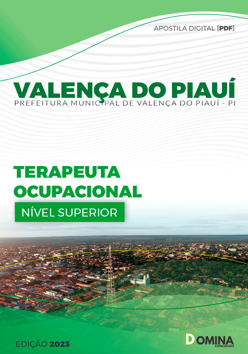 Apostila Concurso Pref Valença PI 2023 Terapeuta Ocupacional