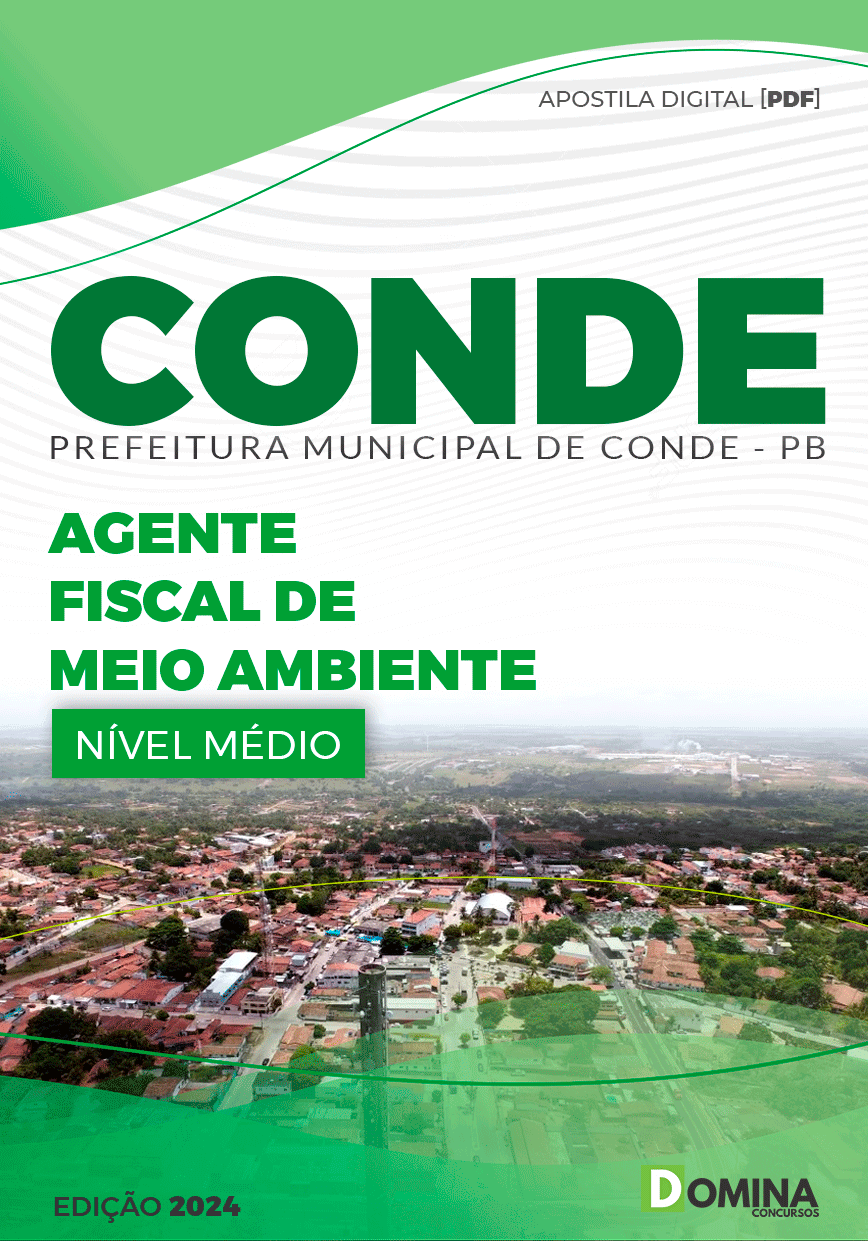 Apostila Pref Conde Pb Agente Fiscal Meio Ambiente