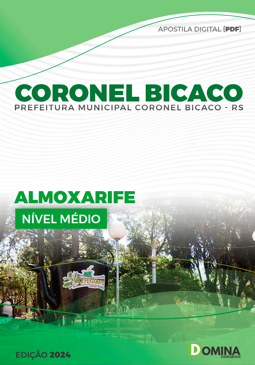 Apostila Pref Coronel Bicaco RS 2024 Almoxarife