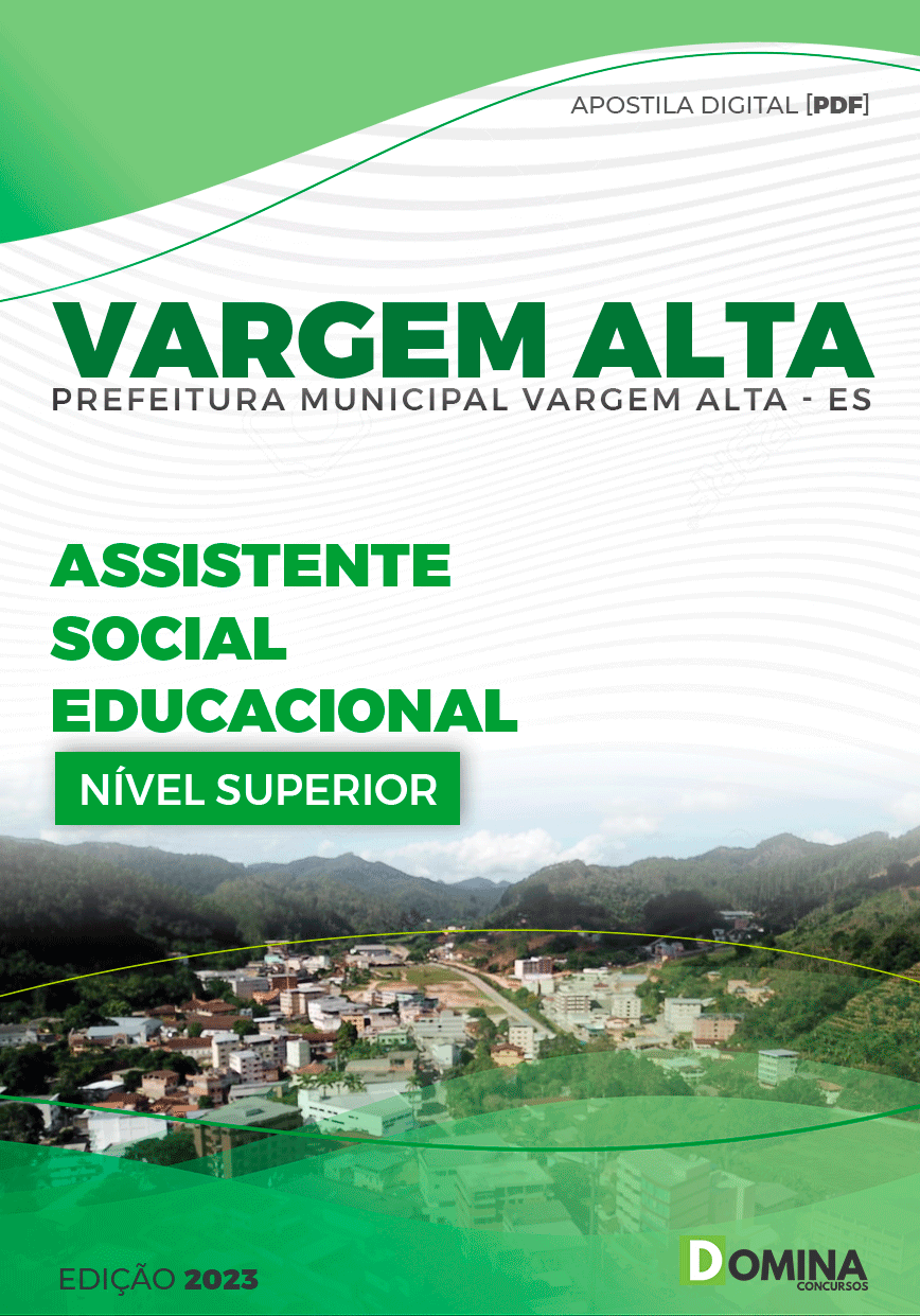 Apostila Pref Vargem Alta ES 2023 Assistente Educacional Social