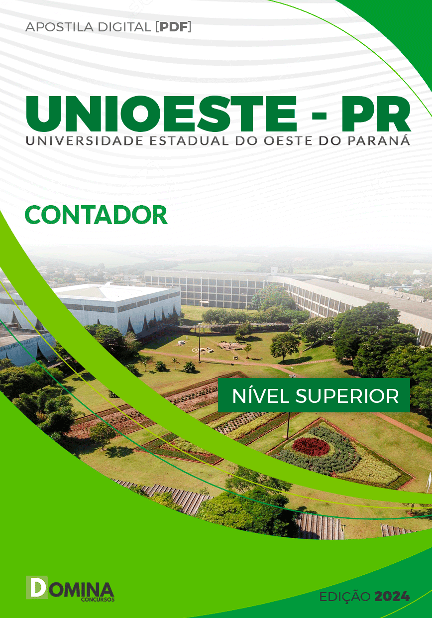 Apostila UNIOESTE PR 2024 Contador