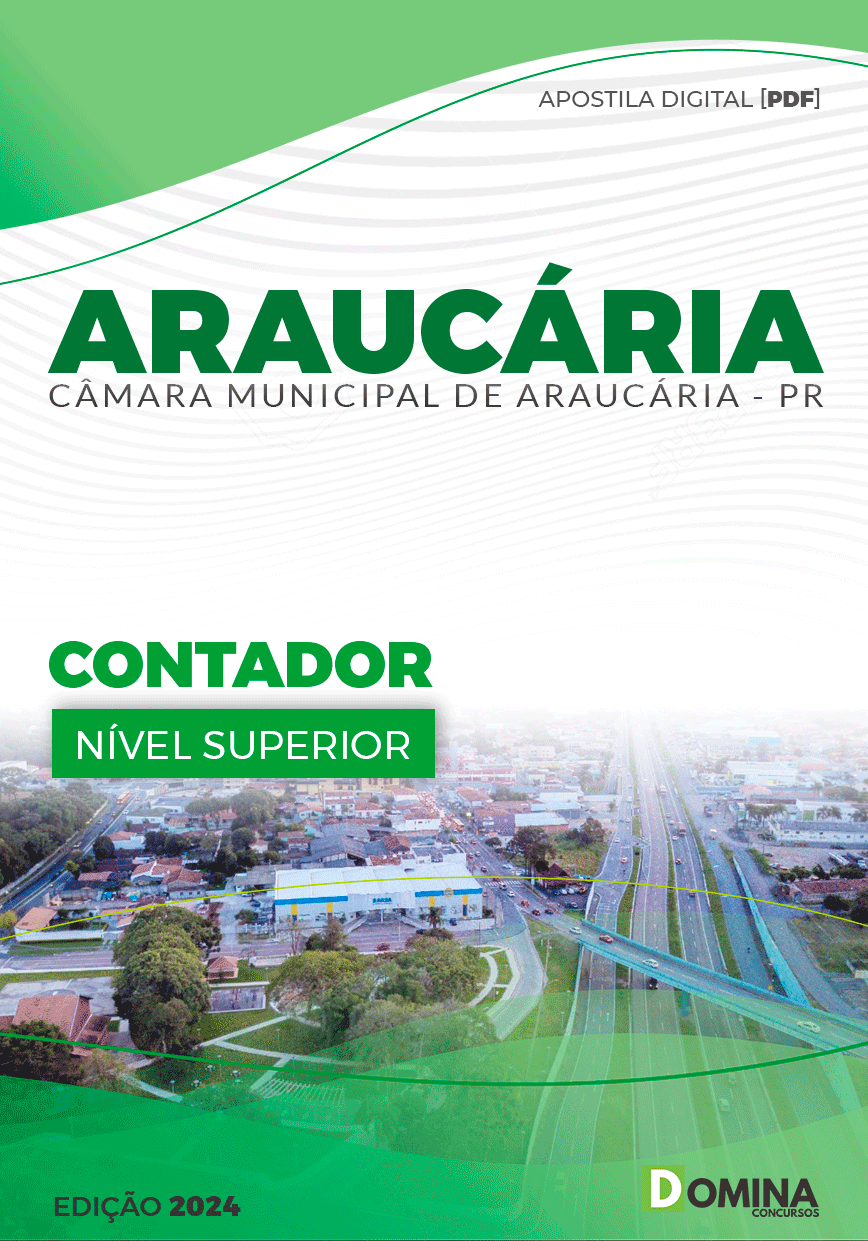 Apostila Pref Araucária PR 2024 Contador