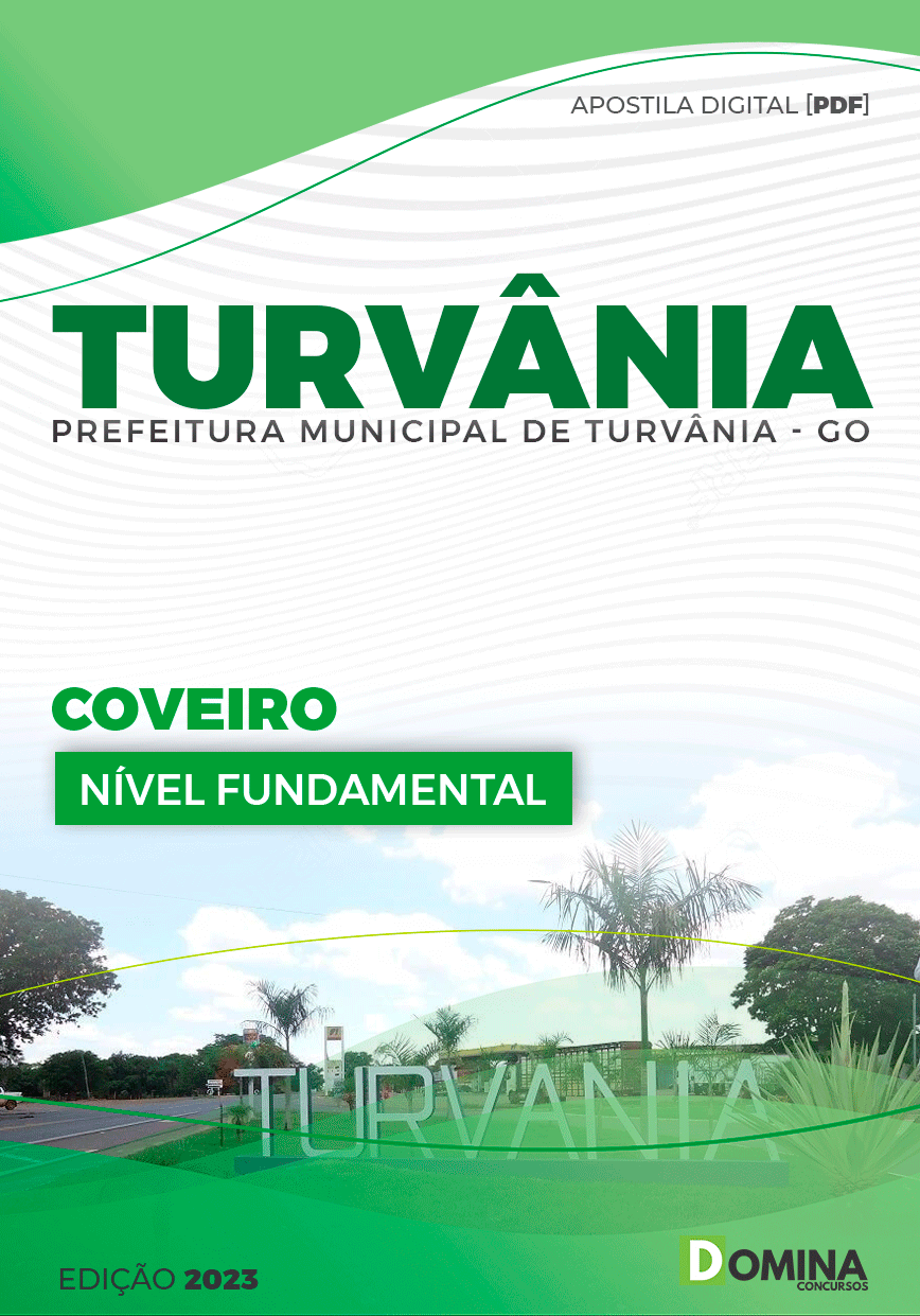Apostila Pref Turvânia GO 2023 Coveiro
