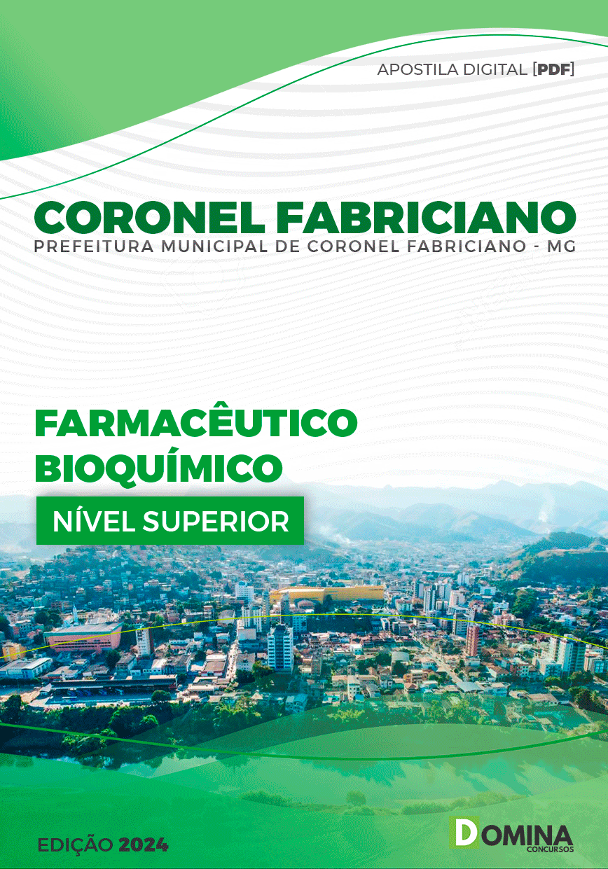 Pref Coronel Fabriciano MG 2024 Farmacêutico Bioquímico