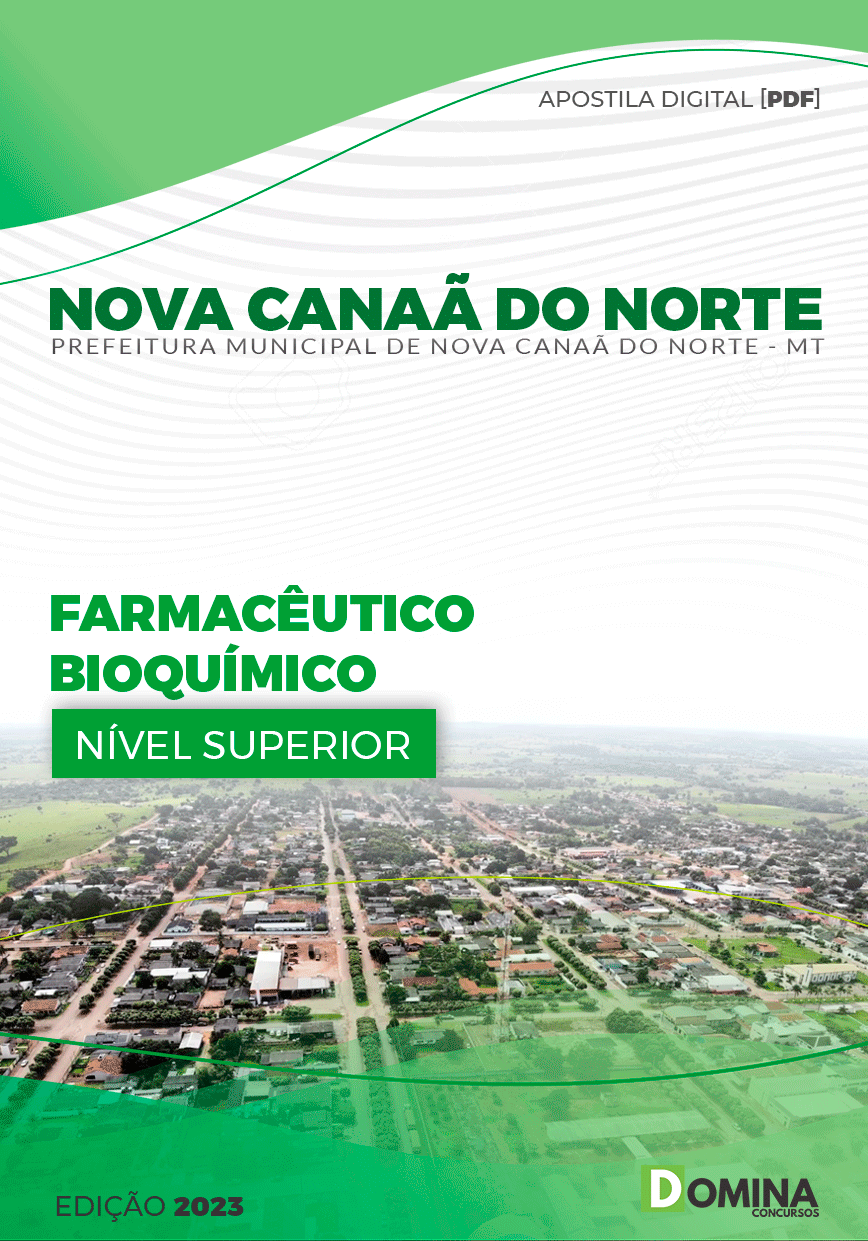 Pref Nova Canaã do Norte MT 2023 Farmacêutico Bioquímico