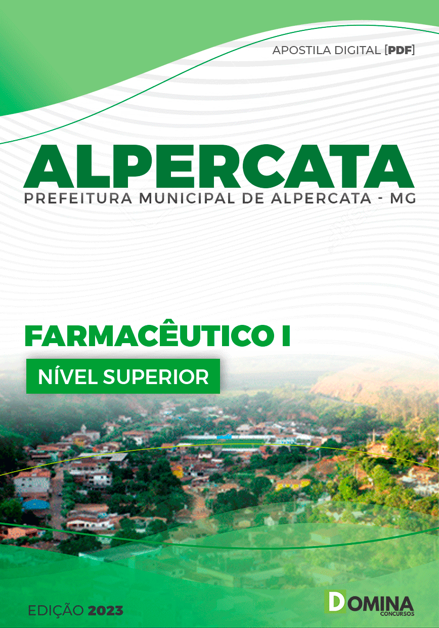 Apostila Pref Alpercata MG 2023 Farmacêutico I