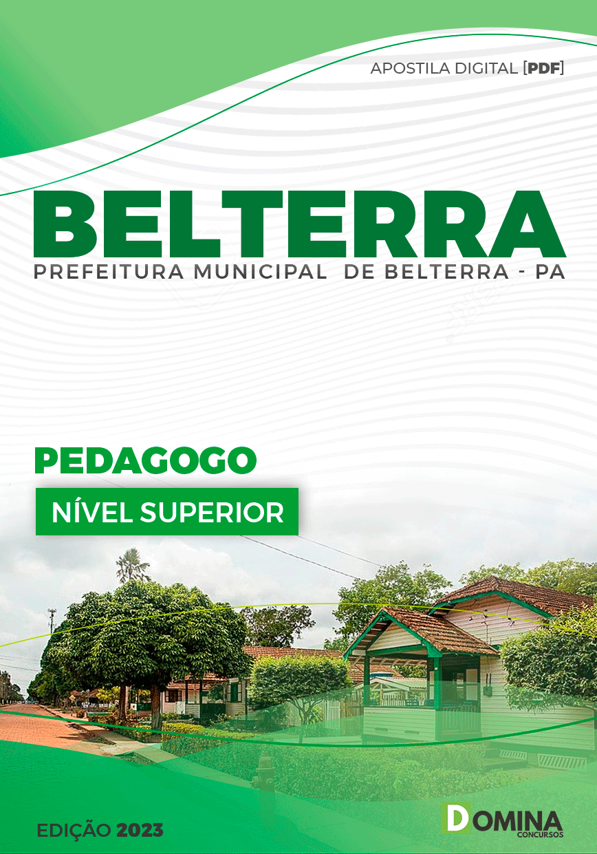 Apostila Concurso Pref Belterra PA 2023 Pedagogo